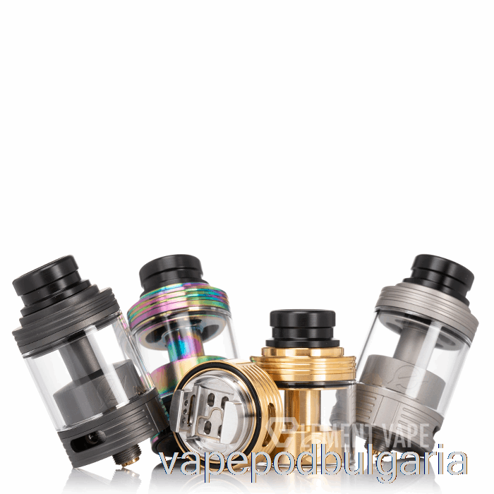 Vape 10000 Дръпки Yachtvape Eclipse Dual 25mm Rta Matte Black